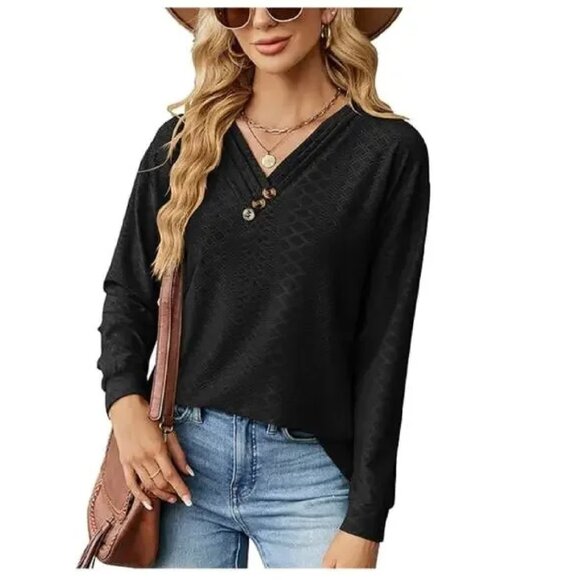 Yathon Tops - YATHON Women's Tops Dressy Casual Fall Long Sleeve Fashion Ladies Loose Fit